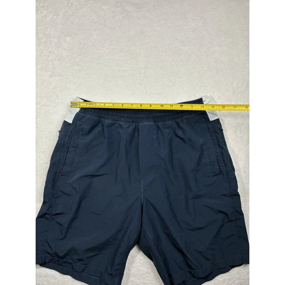 BIRD DOGS Shorts Men Sz L Blue Lined Gym Training Workout Casual 9